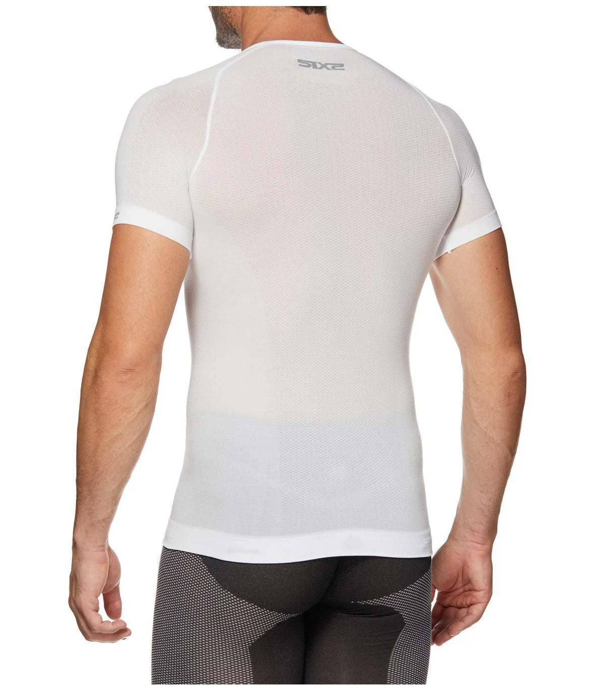SIXS TS1L BT Bielizna z krótkim rękawem Carbon White