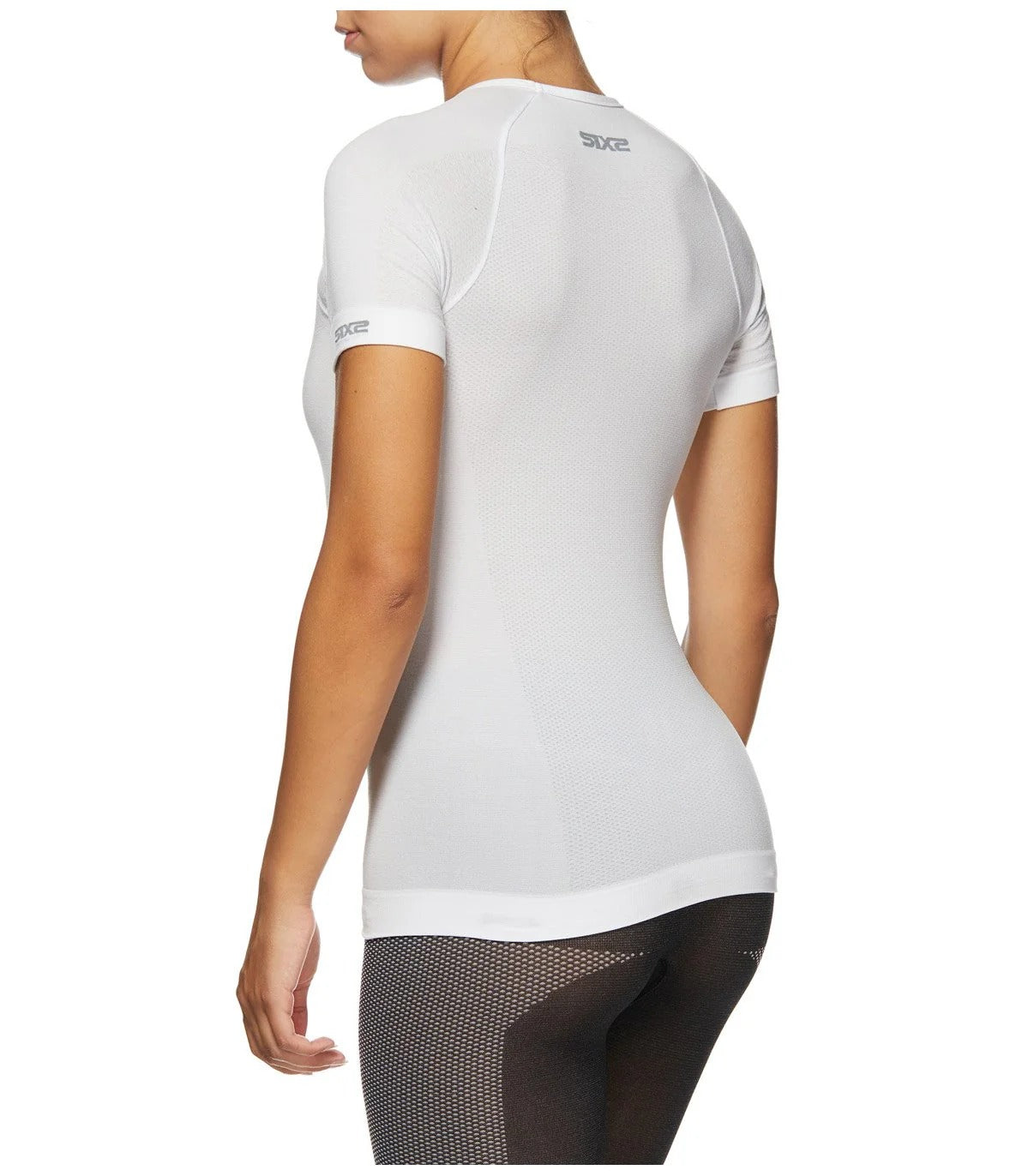 SIXS TS1L BT Bielizna z krótkim rękawem Carbon White