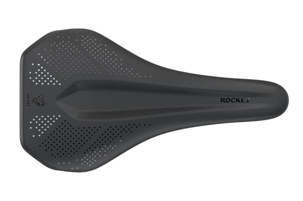 Siodełko WTB ROCKET 145 mm szyny CRMO czarne