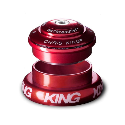 Półzintegrowany / zewnętrzny zestaw słuchawkowy CHRIS KING INSET 7 1"1/8-1.5" ZS44/EC44 Red