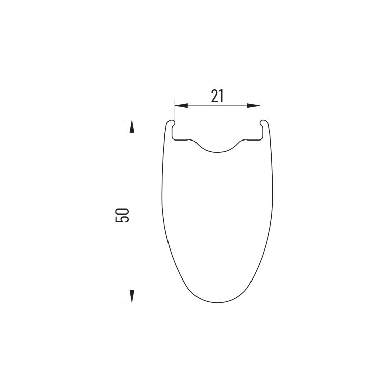 Pair of MICHE KLEOS 50 DISC Tubeless Ready Wheels (Center Lock)