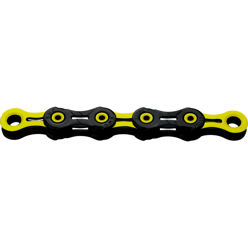 11V KMC DLC11 Waxed Black/Waxed Yellow Chain