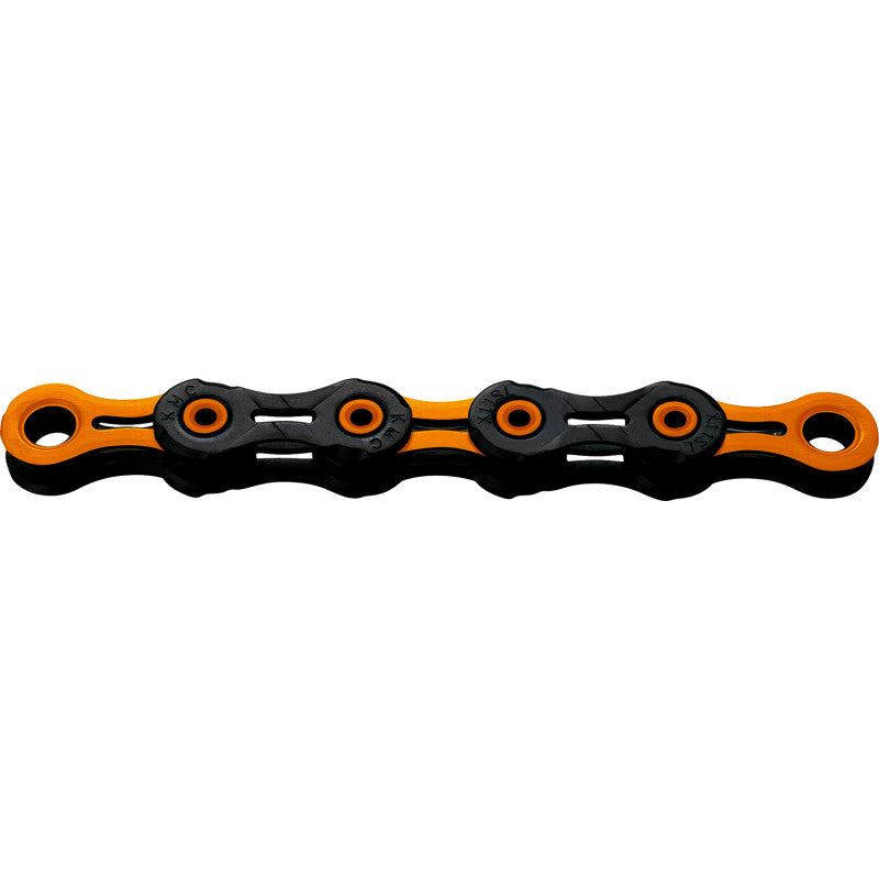 11V KMC DLC11 Waxed Black/Orange Chain