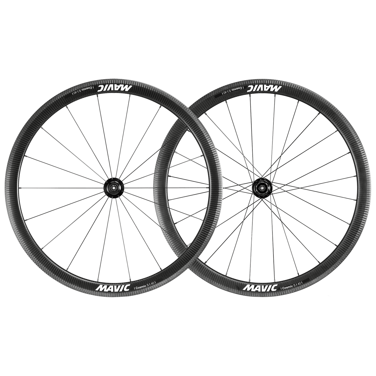 Para kół MAVIC COSMIC S 40 z oponami