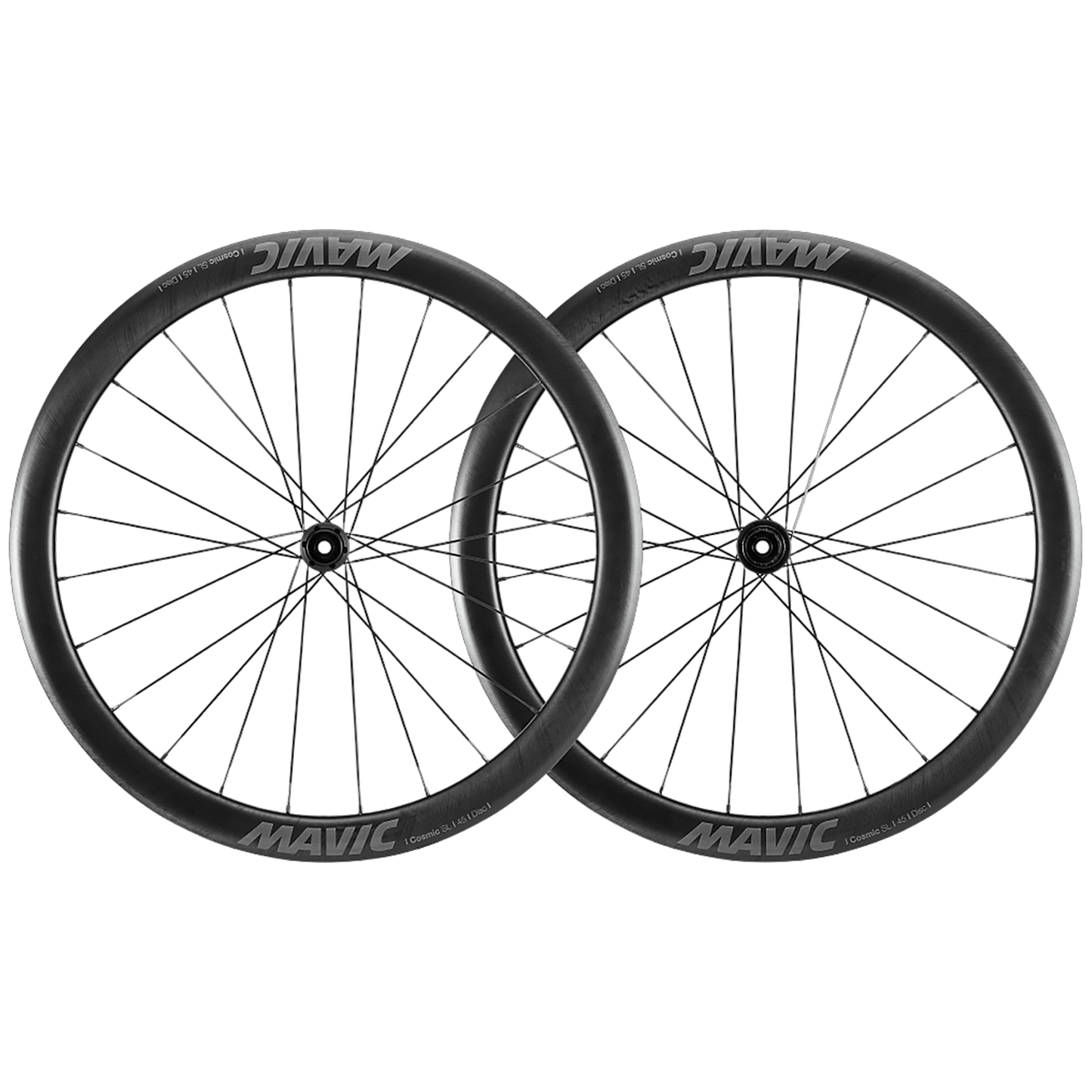 Para kół MAVIC COSMIC SL 45 DISC 23 mm przystosowanych do jazdy bezdętkowej (centralna blokada)