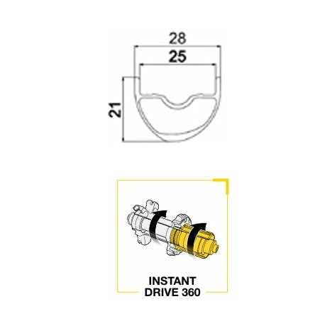 Para kół MAVIC ALLROAD 1 DISC przystosowanych do jazdy bezdętkowej (centralna blokada)