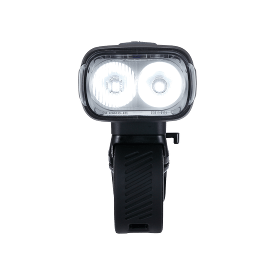 BBB STRIKEDUO 1400 front light with indicator