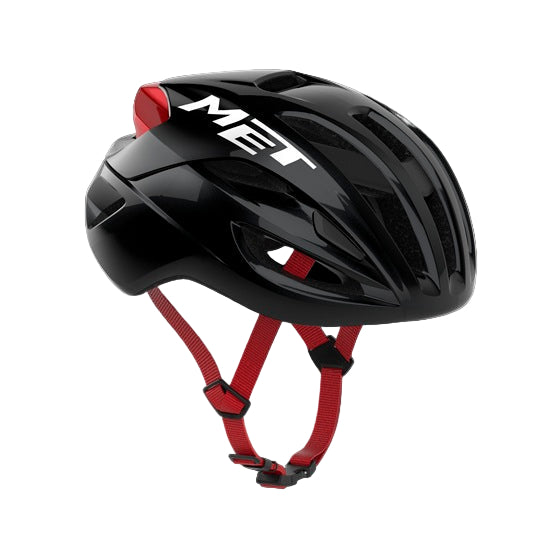 MET RIVALE MIPS Road Helmet Black/Red
