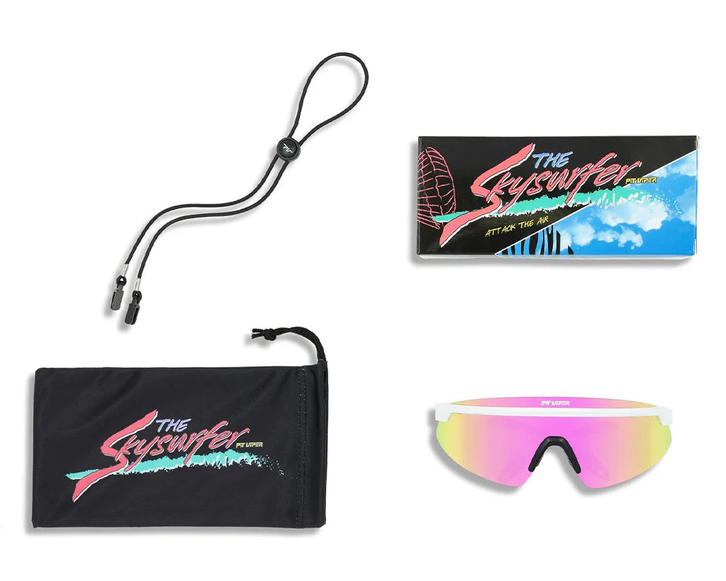 Glasses PIT VIPER THE MIAMI NIGHTS SKYSURFER Polarized Rainbow