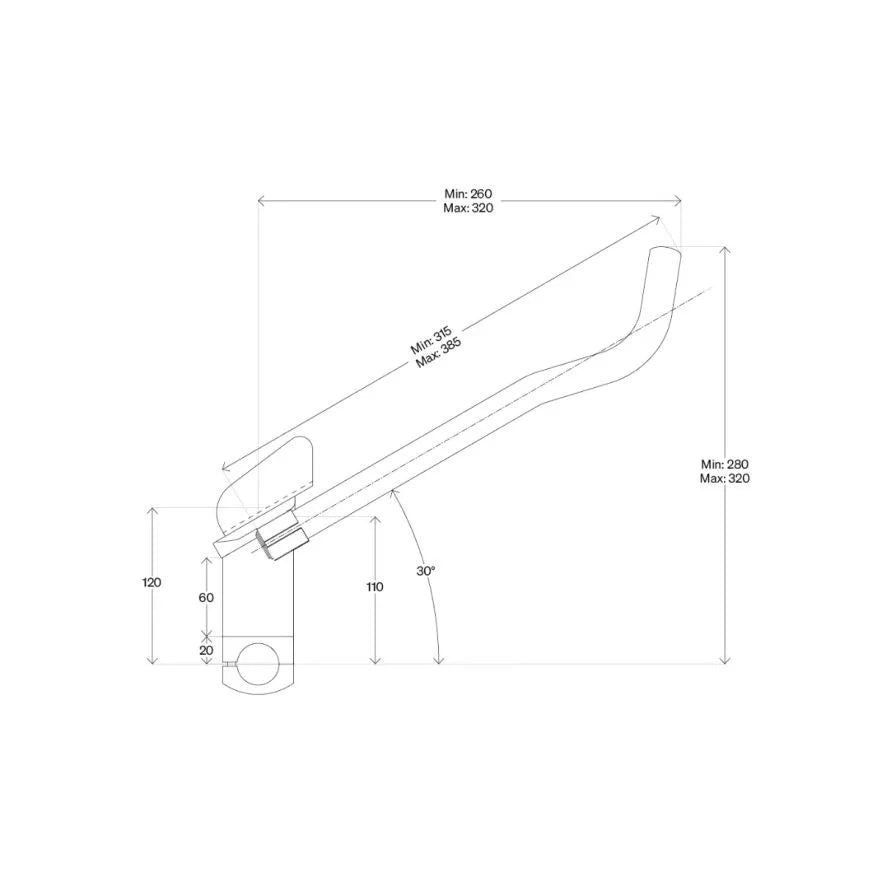 DEDA PARABOLICA PRO extensions