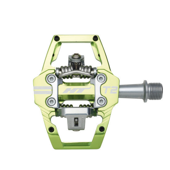 Pedały HT COMPONENTS ENDURO T2 Zielony
