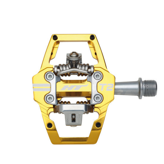 Pedały HT COMPONENTS ENDURO T2 Gold