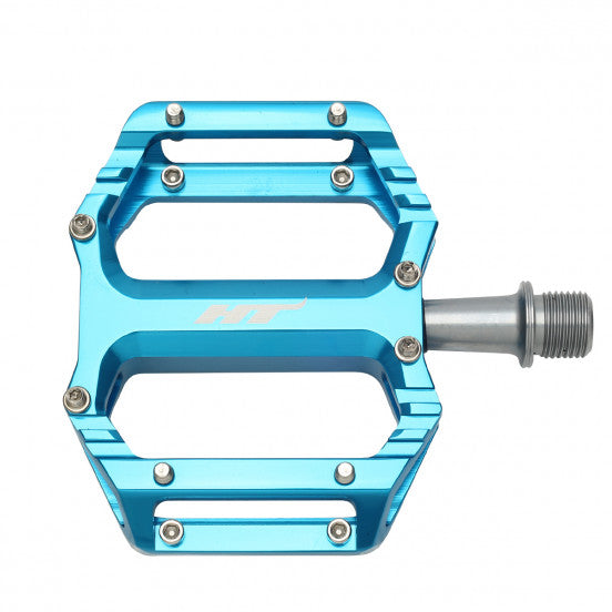 ht supreme pedals HT COMPONENTS AR09SX Blue Turquoise BMX Flat Pedals – Probikeshop