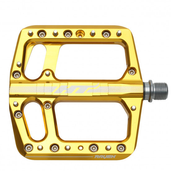 Flat pedals HT COMPONENTS RAVEN ANS 12 Gold – Probikeshop