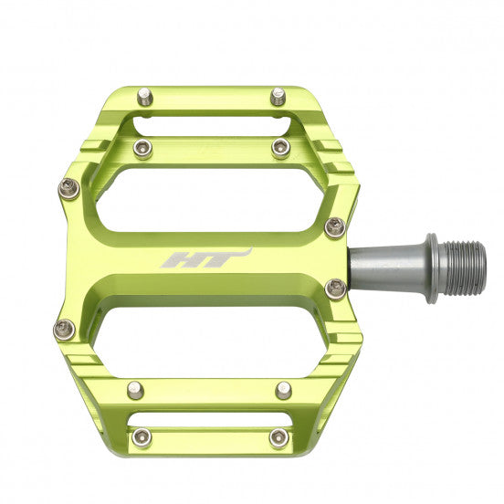 HT COMPONENTS AR09SX BMX flat pedals Green
