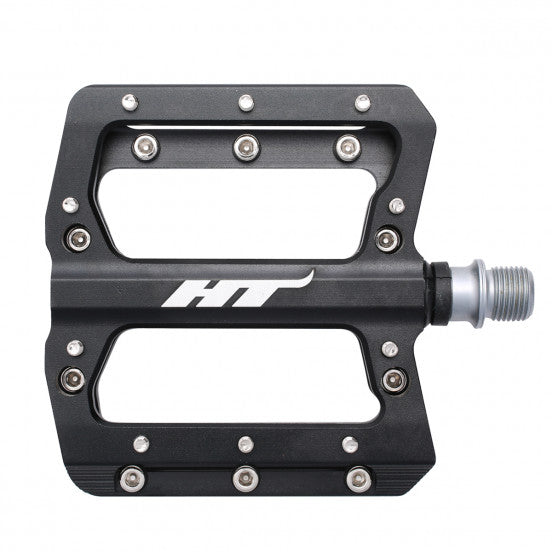 Płaskie pedały HT COMPONENTS NANO AN14A czarne