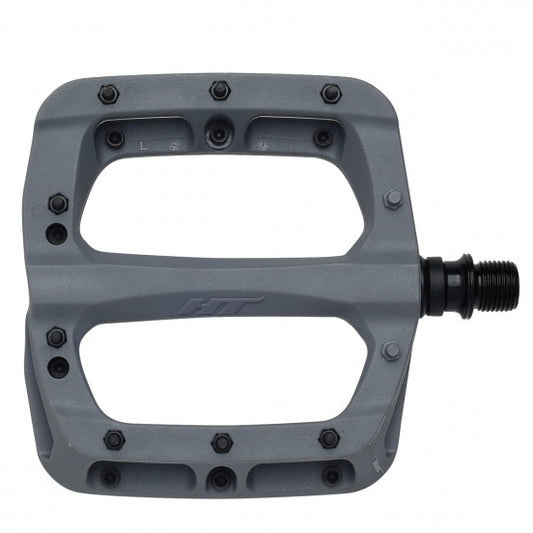 HT COMPONENTS NANO-P Pedały płaskie PA03A Szary