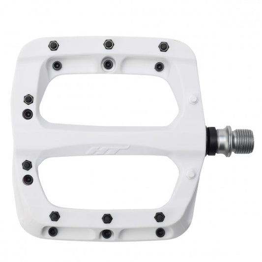 HT COMPONENTS NANO-P Pedały płaskie PA03A Biały