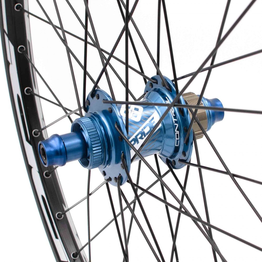 Para kół PRIDE 24" (507mm) Control V1 Disc Osie 20/10mm Niebieskie