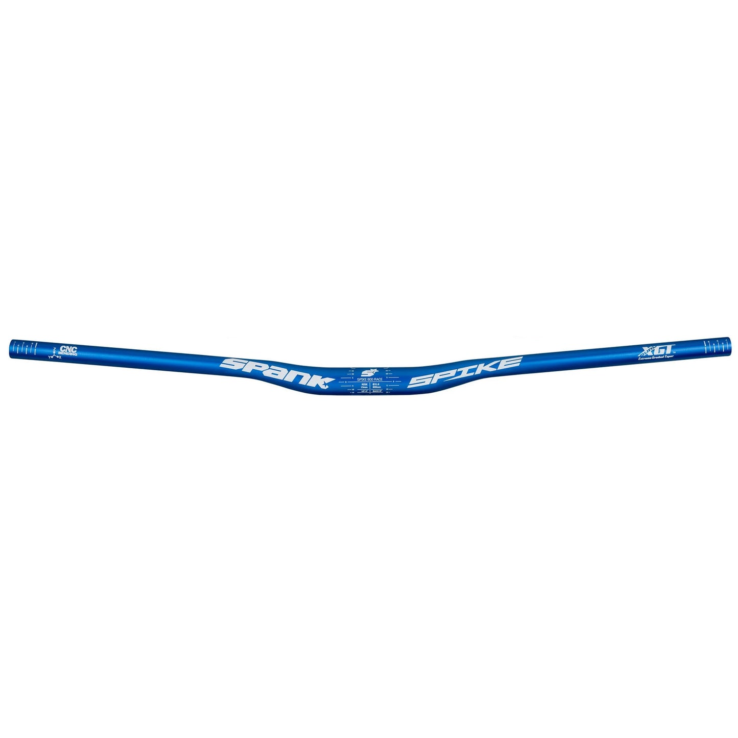 Kierownica SPANK SPIKE 800 RACE Rise 15mm 800mm Niebieska