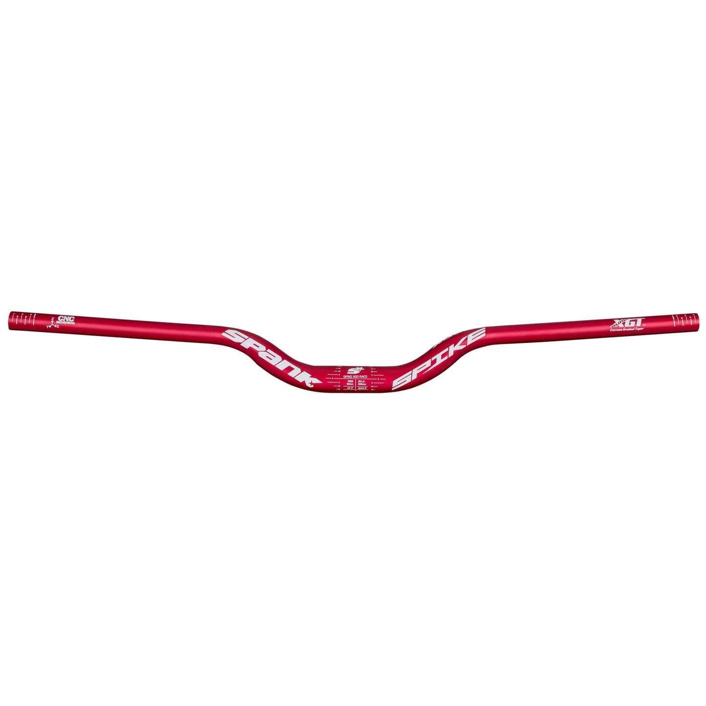 Kierownica SPANK SPIKE 800 RACE Rise 50mm 800mm czerwona