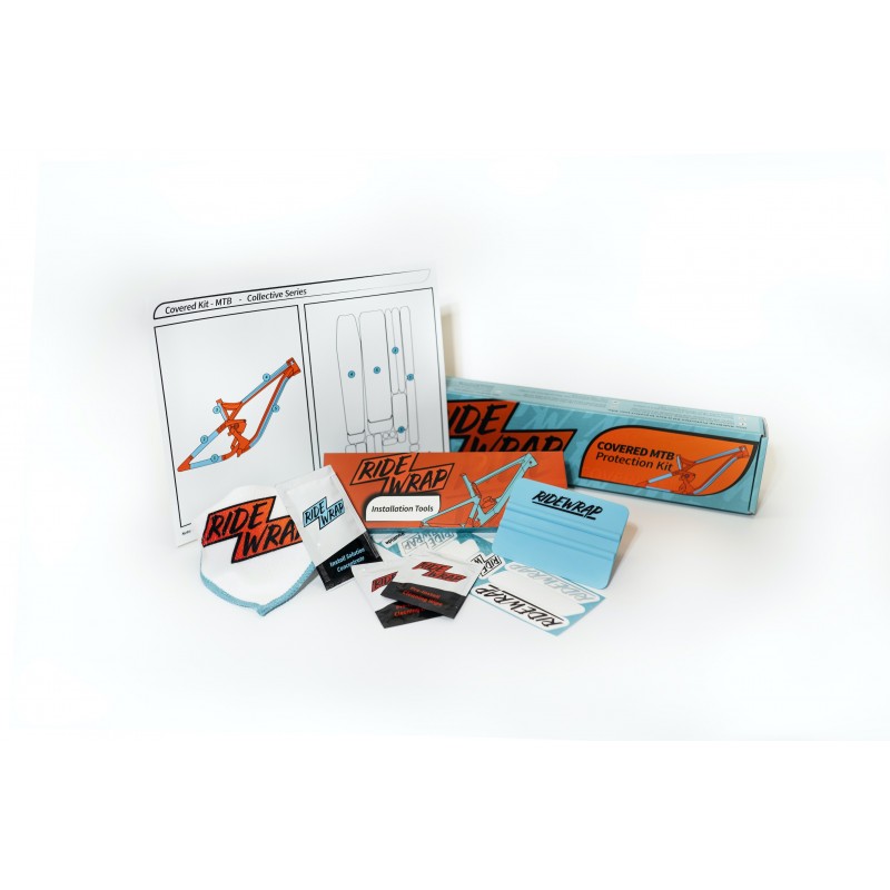 RIDE WRAP COVERED Adhesive Frame Protector Wykończenie na połysk