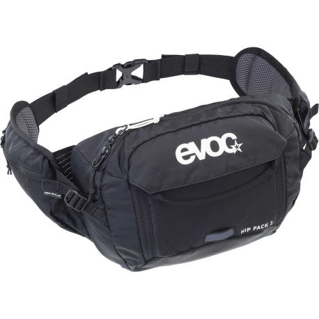 EVOC HIP PACK 3 L + 1.5 L Water Pouch Black