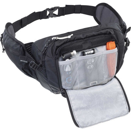 EVOC HIP PACK 3 L + 1.5 L Water Pouch Black