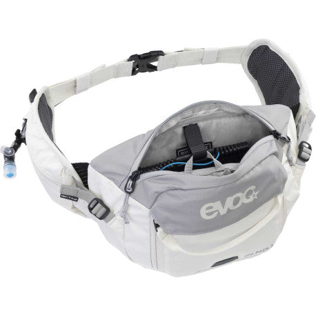 EVOC HIP PACK 3 L + 1.5 L Water Pouch Grey