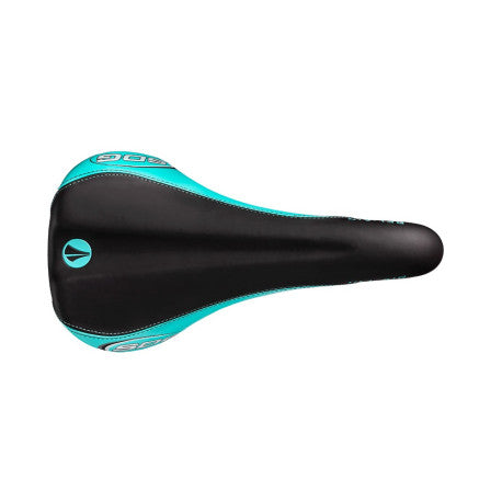 Siodełko SDG BEL-AIR RL Rails CrMo Black/Turquoise