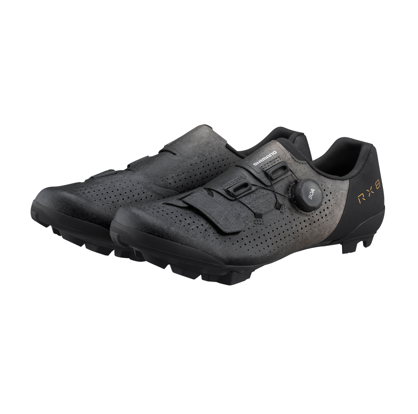 Buty szutrowe SHIMANO RX8 czarne 2025