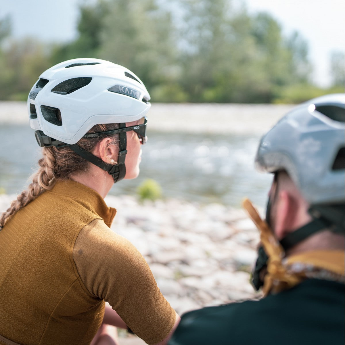 Kask szosowy KASK SINTESI biały
