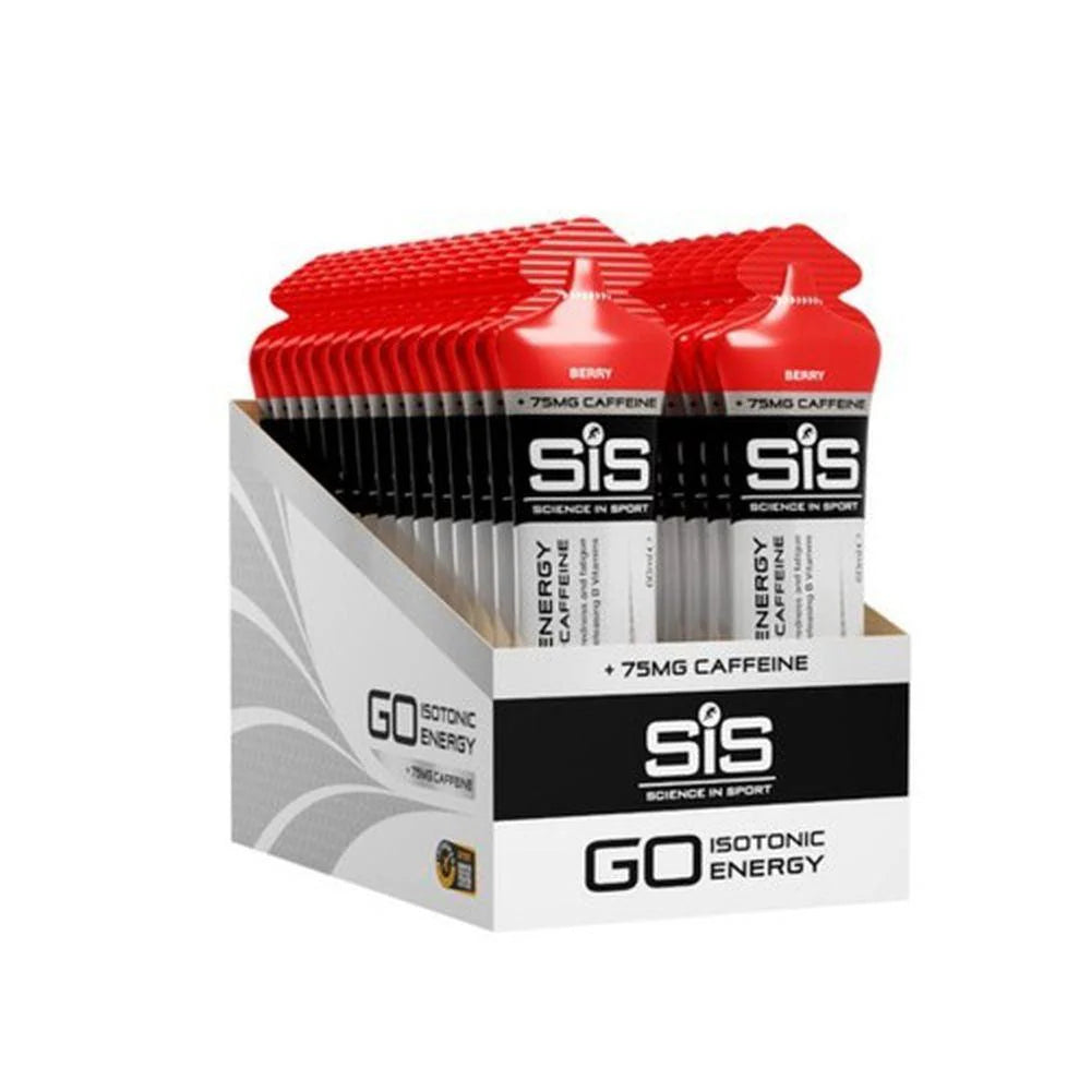 SIS GO ISOTONIC ENERGY Żel z kofeiną (60ml) Czerwone jagody