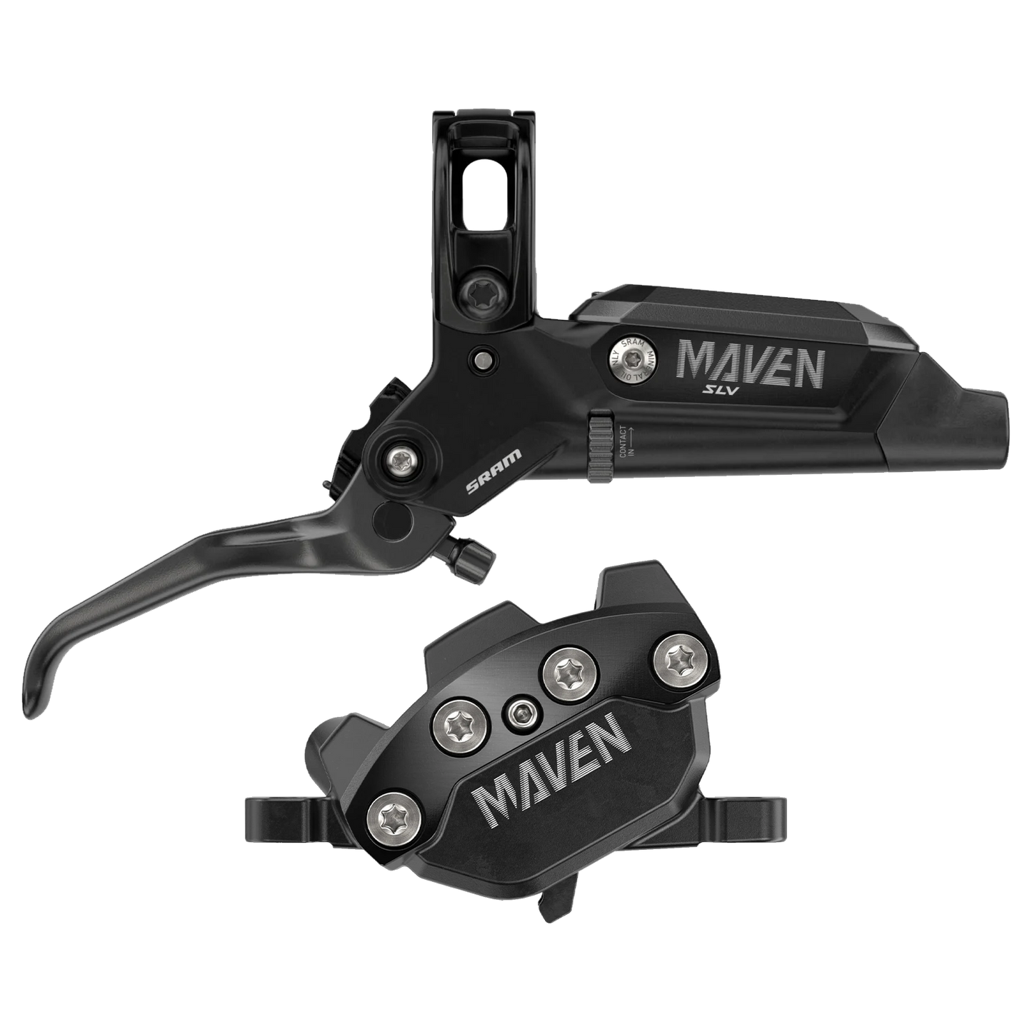 Hamulec tylny SRAM MAVEN SILVER czarny