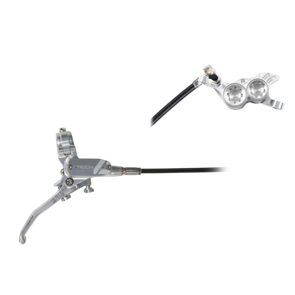HOPE TECH 4 V4 Silver rear brake