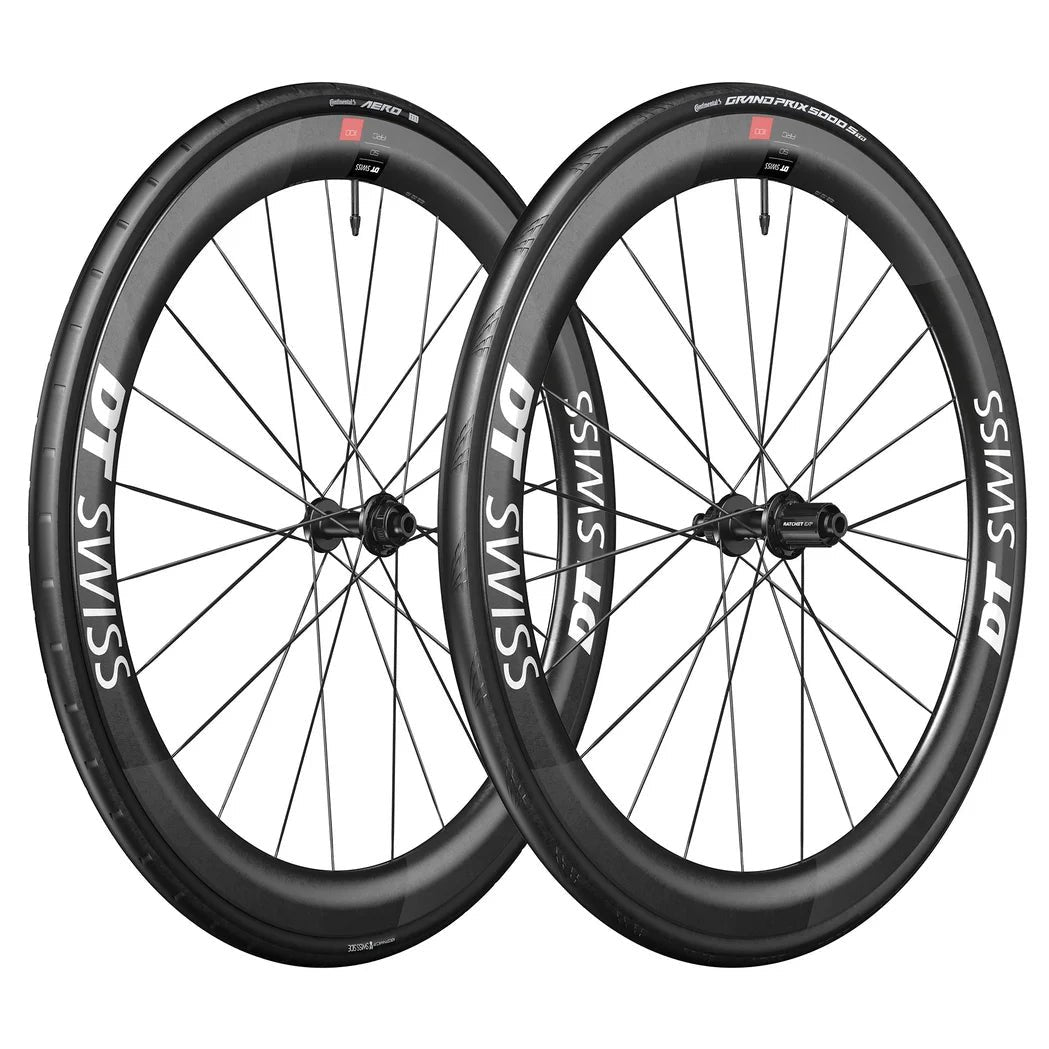 Para kół DT SWISS ARC 1100 DICUT WTS SPO 50 DISC przystosowanych do jazdy bezdętkowej (centralna blokada)