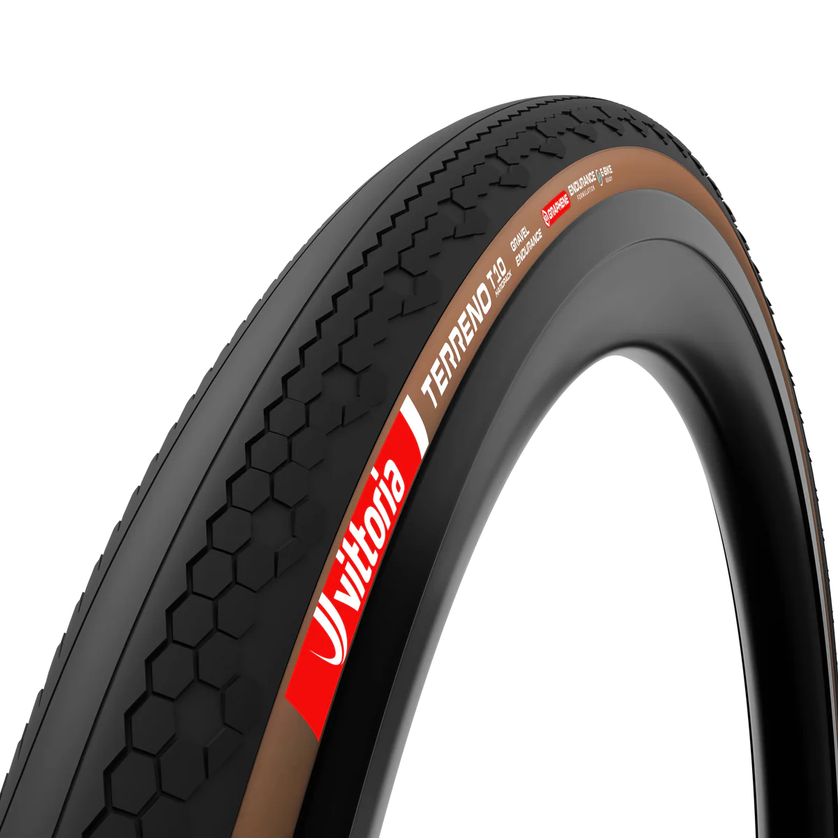 VITTORIA TERRENO T10 HARDPACK 700x40c Gravel Endurance Tubeless Ready Soft Brown tire
