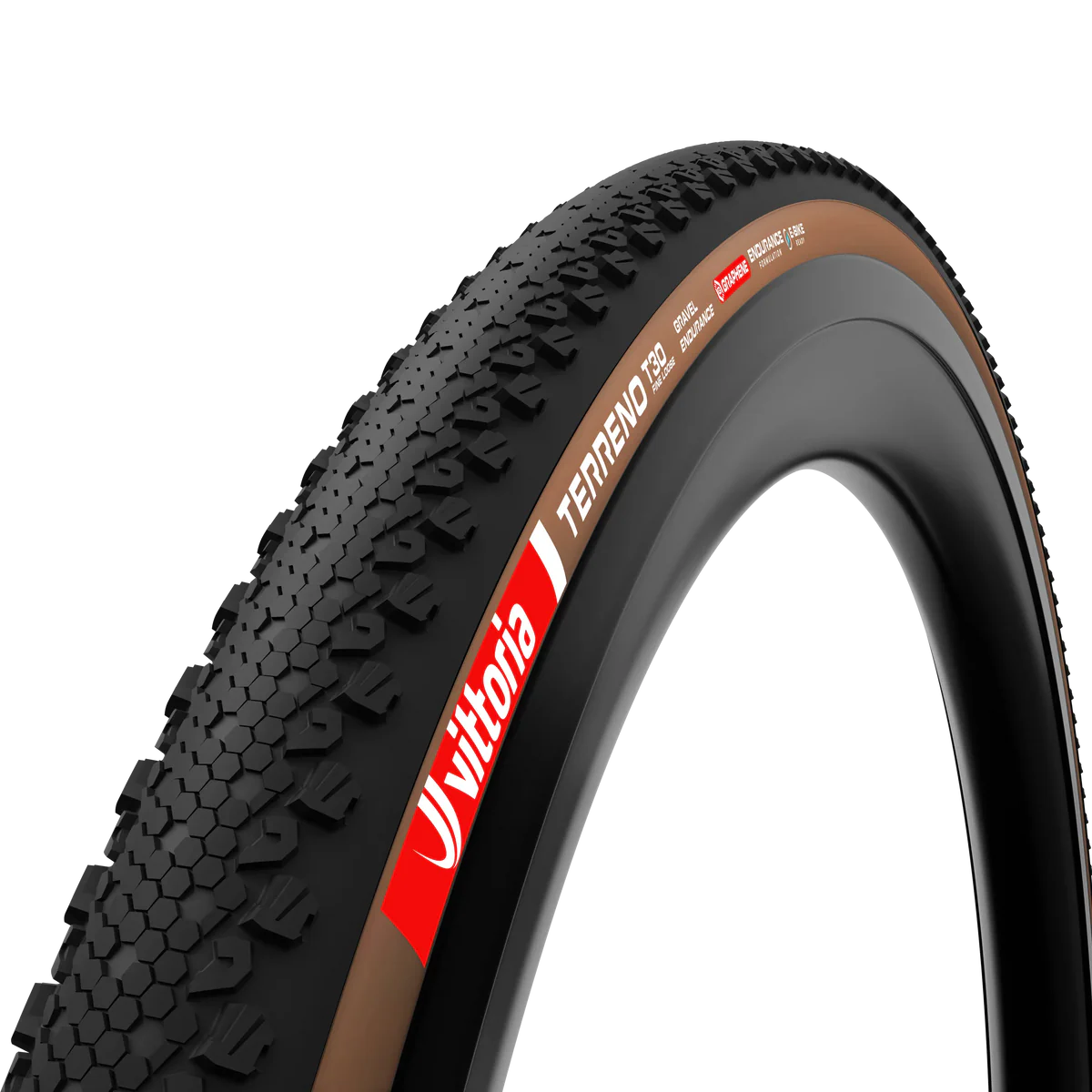 VITTORIA TERRENO T30 FINE LOOSE 700x45c Gravel Endurance Tubeless Ready Opona miękka brązowa