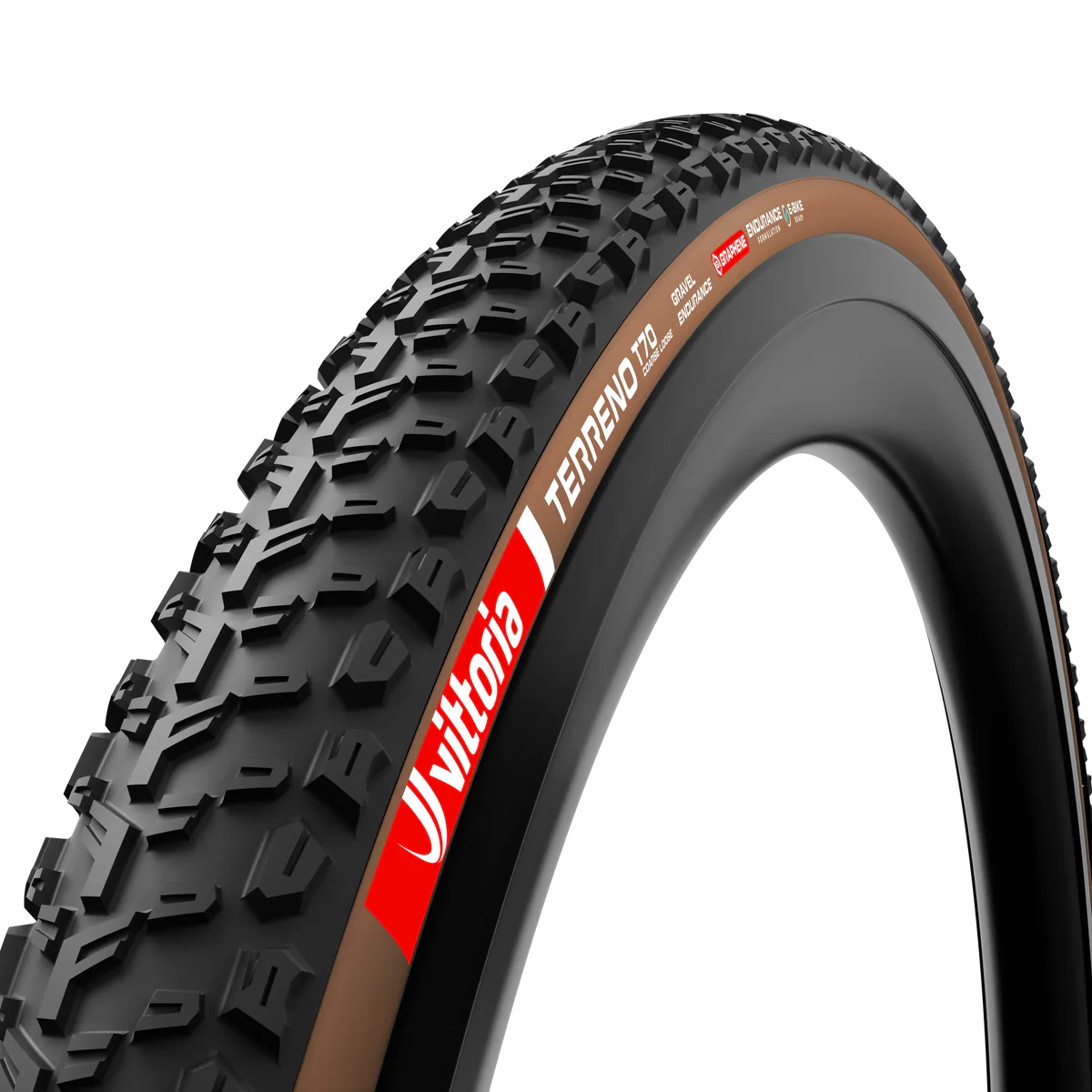 VITTORIA TERRENO T70 COARSE LOOSE 700x45c Gravel Endurance Tubeless Ready Opona miękka brązowa