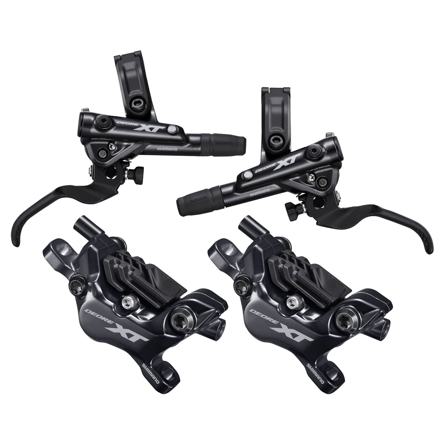 Pair of SHIMANO XT M8120 4 Piston J-KIT Ventilated Brake Pads