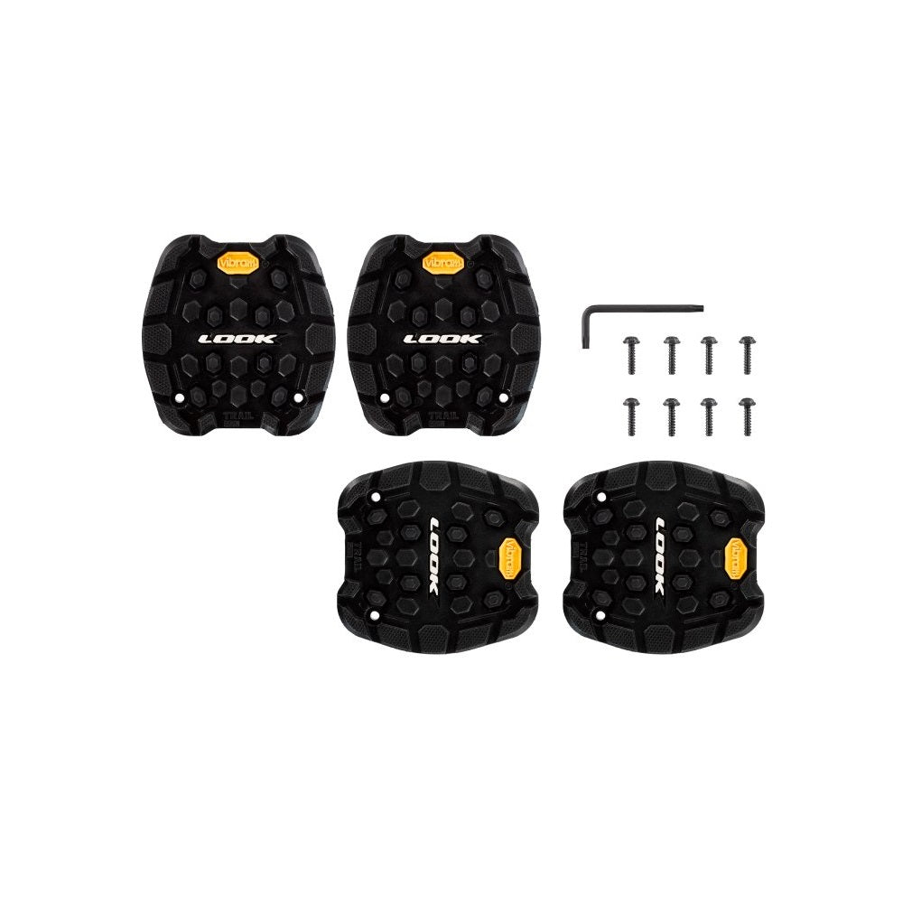 Look Trail Grip Flat Pedal Grip Pads Black (x4) – Probikeshop