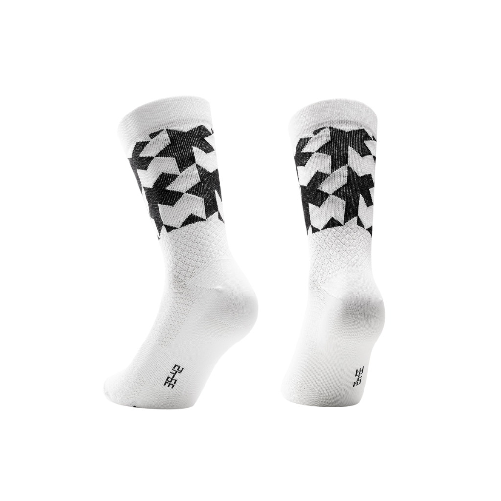 ASSOS MONOGRAM EVO Skarpety Biały