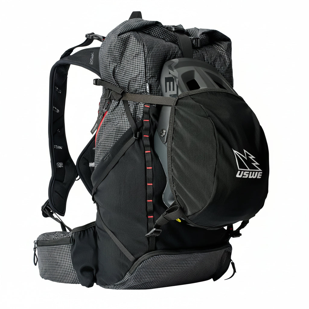 Uchwyt na kask USWE ROLLTOP VST HOLDER Czarny