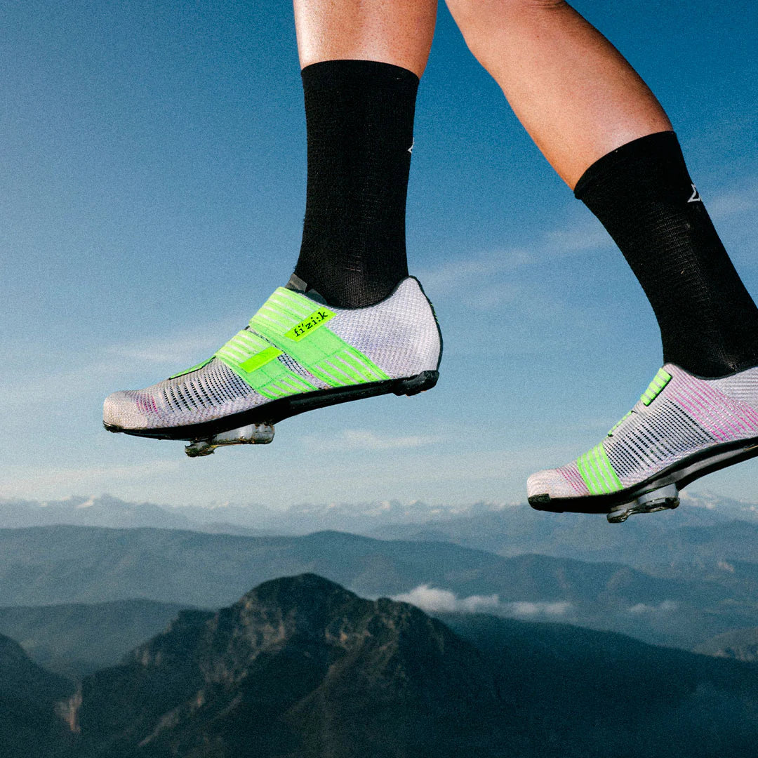 Buty szosowe FIZIK VENTO POWERSTRAP R2 fioletowo-zielone