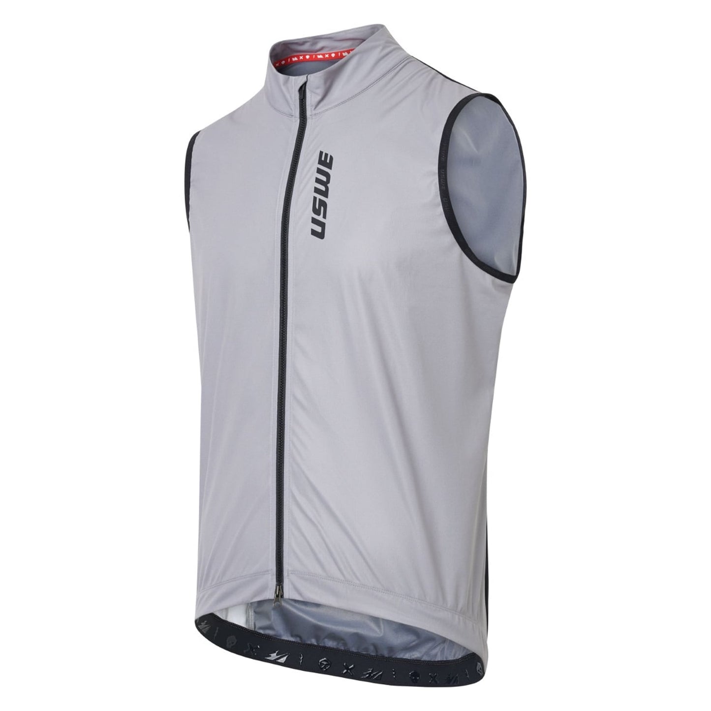 USWE WIND GRAVEL Grey Sleeveless Jacket