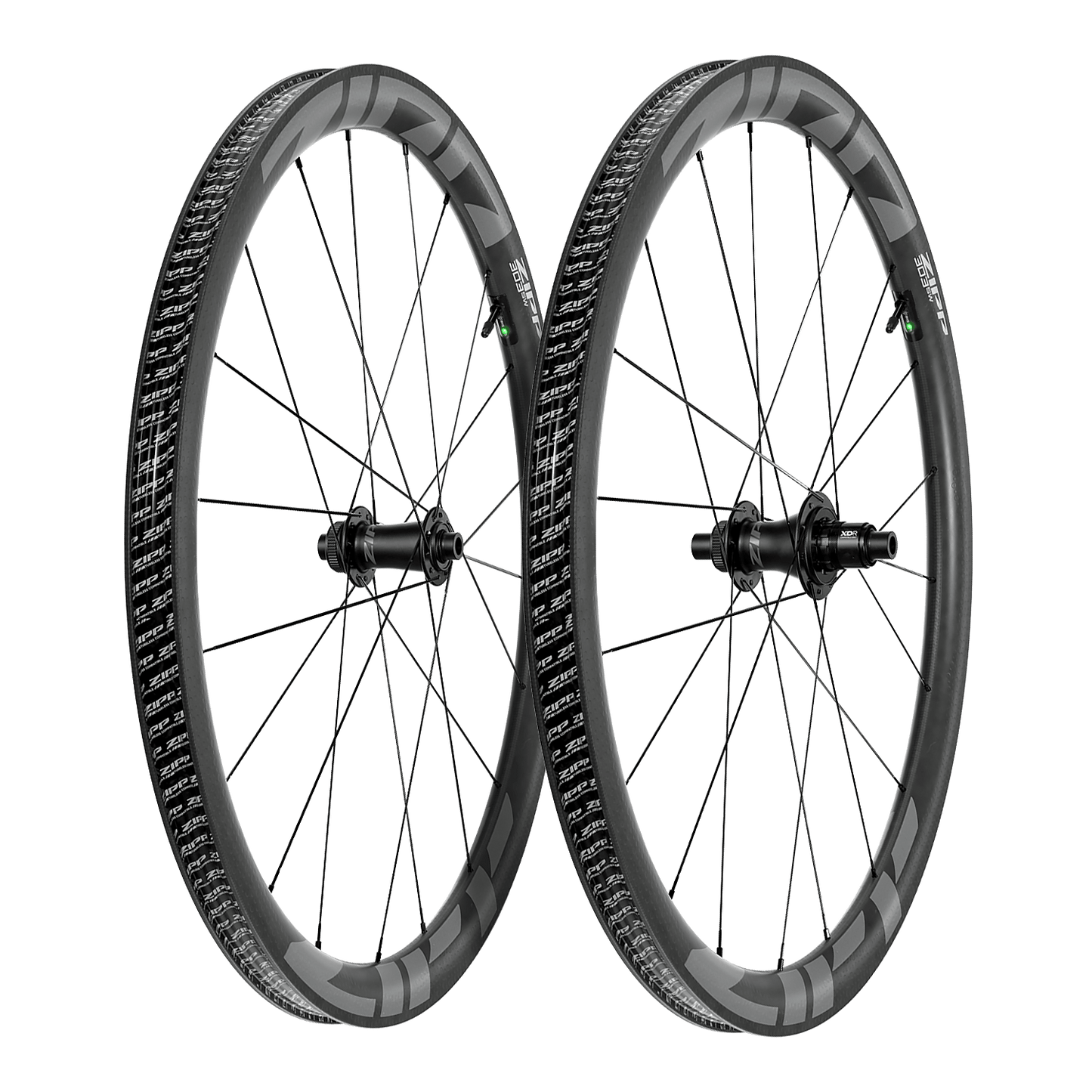 Para kół ZIPP 303 SW DISC przystosowanych do jazdy bezdętkowej (Centerlock)
