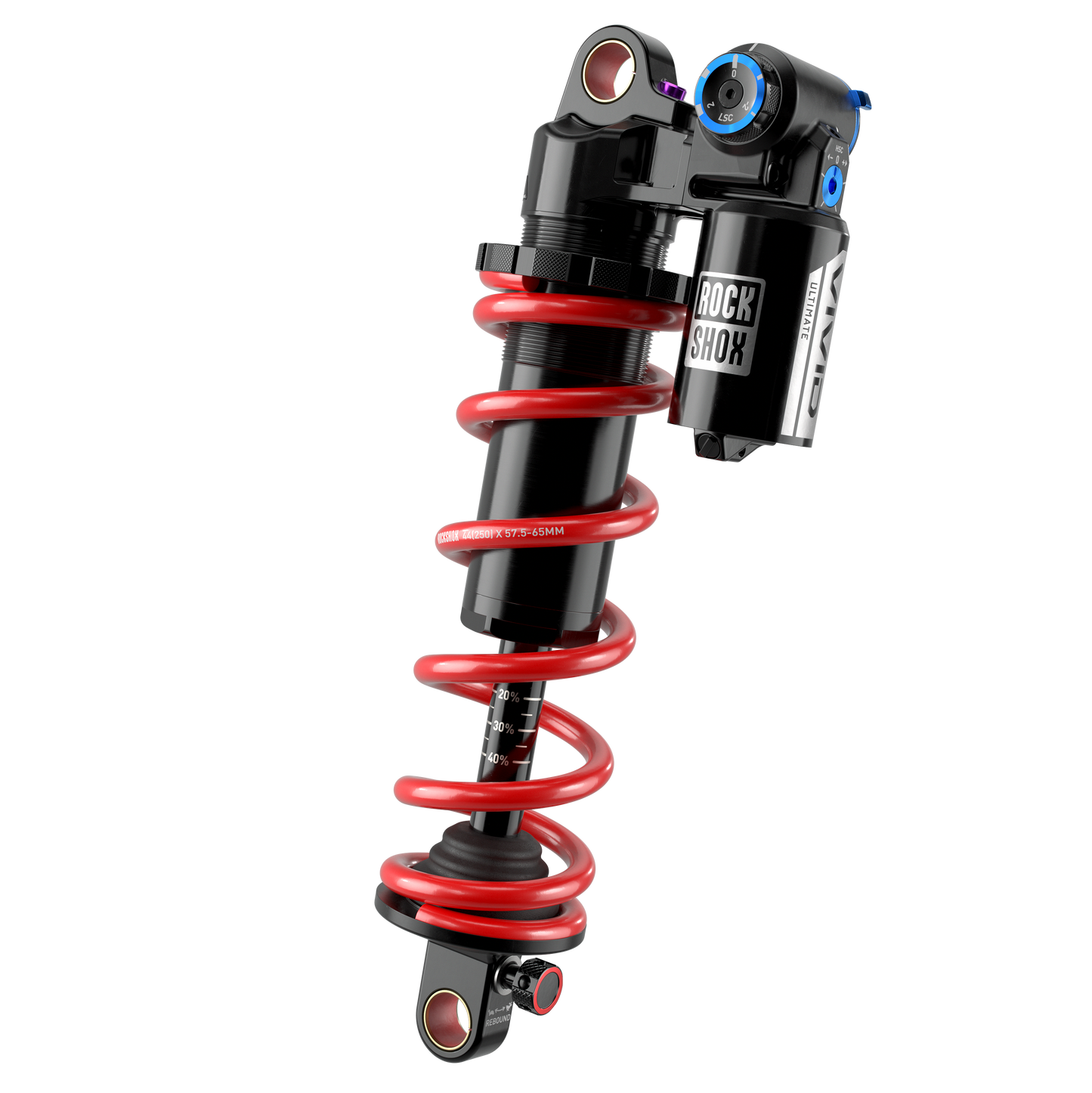 ROCKSHOX VIVID COIL ULTIMATE RC2T D1 Standard shock absorber for SantaCruz Megatower2 (2022+)