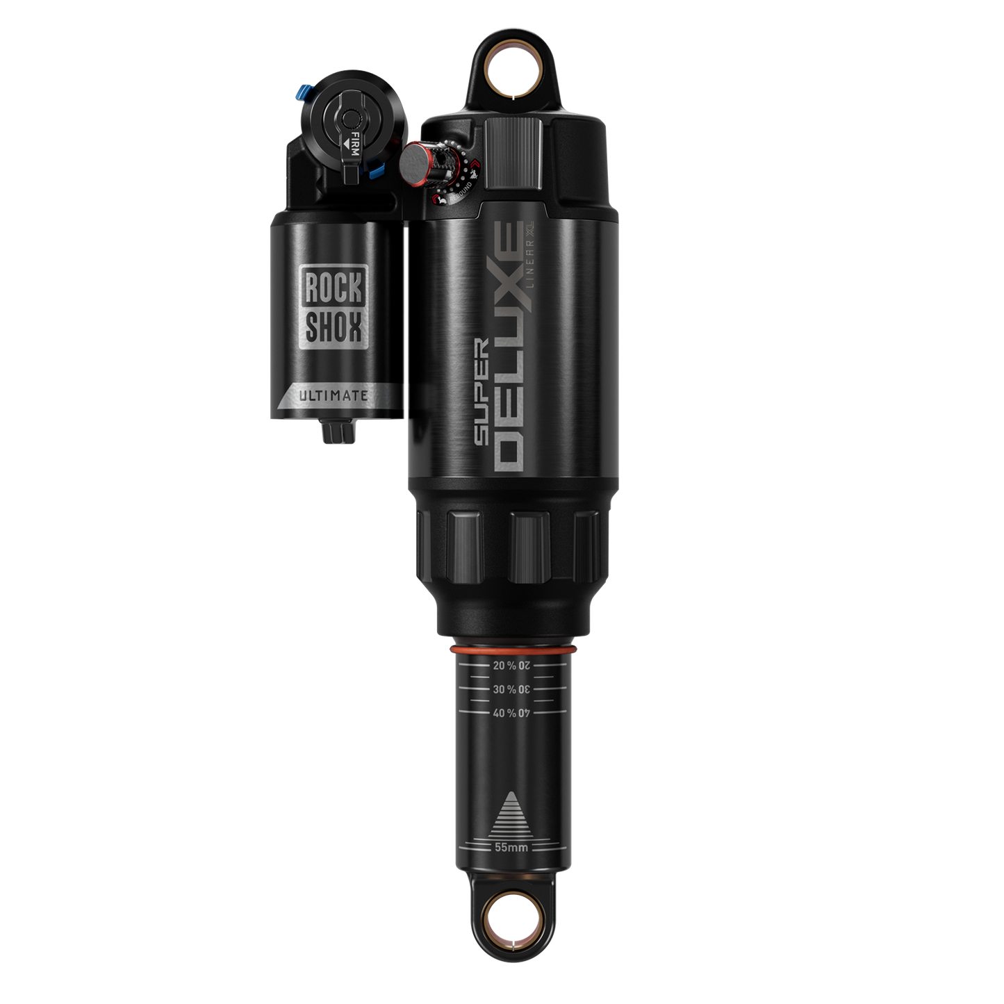 RS Super Deluxe Ultimate RC2T - 230x57.5 Linear XL Air, Token Loc 2, Reb55/Comp30, Lockout45, HB, Std Std(10x54,10x40)D1 SantaCruzBronson5(2025+)