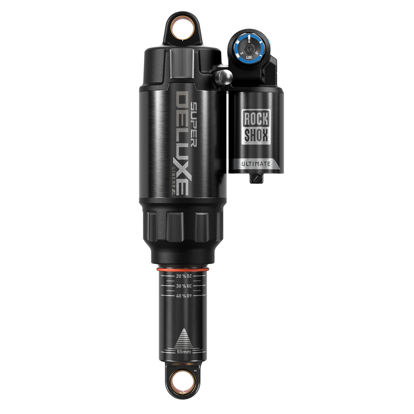 RS Super Deluxe Ultimate RC2T - 230x57.5 Linear XL Air, Token Loc 2, Reb55/Comp30, Lockout45, HB, Std Std(10x54,10x40)D1 SantaCruzBronson5(2025+)