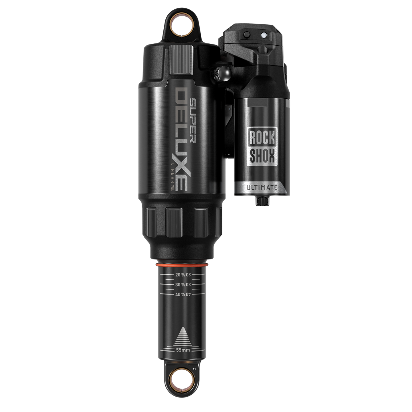 RS Super Deluxe Ultimate Flight Attendant - (210x55)LinearXLAir, TokenLoc3n,Reb55/Comp30,Mid4-Lock6,HydrBottomStdStd75deg(Battery,USB-C Charger)-D1 StumpjumperEvoS2-S6 2021-2024